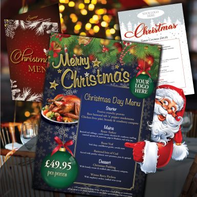 menu, New Year, Christmas , celebration, restaurants, pubs, design, publicity